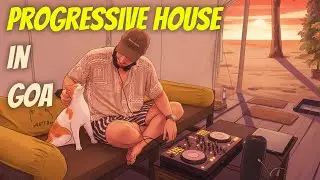 Rainy Day Veranda Set (w/ Stray Cat 🐈) | Progressive House in Goa