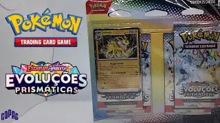 Pokémon TCG BLISTERS ESCARLATE E VIOLETA EVOLUÇÕES PRISMÁTICAS Unboxing/Review