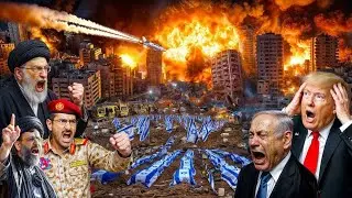 Israeli  Navy Aircraft Carrier Badly Destroyed by Iranian Fighter Jets - GTA 5