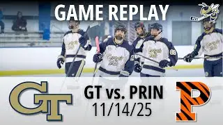 GAME REPLAY: Georgia Tech vs. Princeton | ACC Hockey | 11/14/25