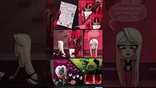hazbin hotel comic dubs no 1 #hazbinhotel  #radioapple #alastor