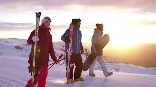 Winter in the Snowy Mountains.