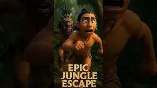 Epic Jungle Escape (Apocalypto Fan Made Ai)  #youtubeshorts #shortsfeed