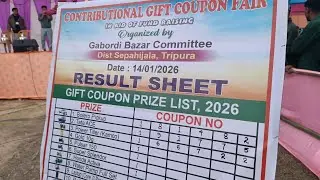 Gabordi lucky gift coupon results 1st 2nd winner. 