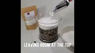 Creative Floating Candle Idea using Candle Sand