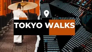 Tokyo Suburban walk - RELAXING Tokyo streets