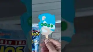 Sonic Popsicle With 4 Gumball Eyes?!