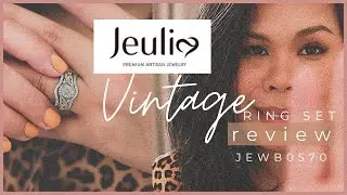 JEULIA VINTAGE RING SET HONEST REVIEW WITH WEAR TEST | JEWB0570