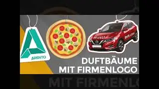 werbeduft Duftbaum mit Firmenlogo Duftb&auml;ume mit Logo