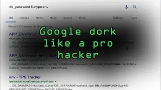 Google Hacking database [ Google Dorking]
