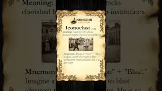 English Vocabulary for Daily use | GRE, IELTS, TOEFL | Iconoclast|  #wordoftheday #englishlearning