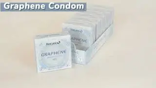 High strength good elasticity ultra thin 0.03mm graphene condom. The toughest condom challenge test.