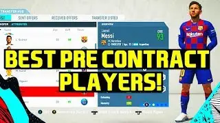 FIFA 20 BEST PRE-CONTRACT PLAYERS! FREE PLAYERS!