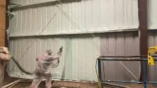 REPLACING FIBERGLASS INSULATION WITH SPRAY FOAM CLOSED CELL