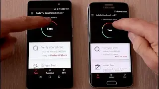 HONOR 7 vs SAMSUNG Galaxy S6 edge AnTuTu Benchmark test