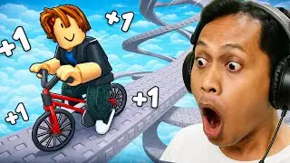 Upgrade Gila! Sepeda Level Max Di ROBLOX! Larinya Gak Masuk Akal 💨
