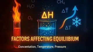 شرح lesson two  chapter three للصف الثالث الثانوي بعنوان factors affecting on the equilibrium 