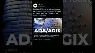 Cardano/Agix #shorts