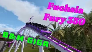 Fuchsia Fury 350 (My first coaster on FVD) / B&M Giga with Hyper Layout / NoLimits 2 Pro and FVD