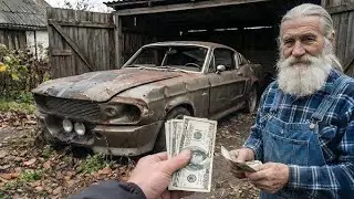Grandpa Sold Me a Rusted 1967 Ford Mustang Eleanor for $800&hellip; I Restored It! 🚗🔥