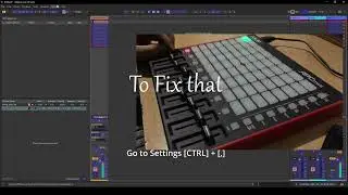 How to assign Akai APC Mini MK II Faders to Ableton's Volume Faders