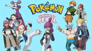 Pokemon Shining Pearl- All 8 initial Gym Leader Battles and Team Galactic encounter