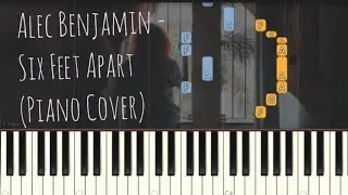 Alec Benjamin - Six Feet Apart | Quarantine Song | Piano Pop Song Tutorial