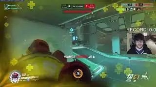 HARBLEU HAMMOND + ROADHOG + ZARYA GAMEPLAY OVERWATCH SEASON 32 TOP 500