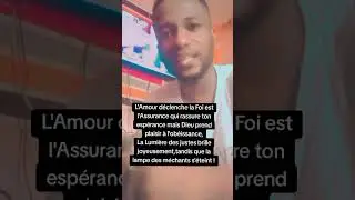 C'est la Parole de Dieu qui conditionne notre vie donc ĺa Parole de Dieu est notre position !