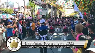 Las Pi&ntilde;as Band March @ Las Pi&ntilde;as Town Fiesta 2022 [Padre Diego Cera Avenue]