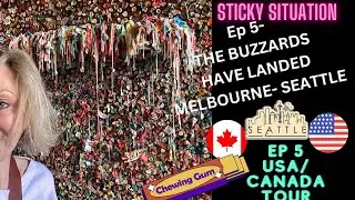 Ep 5: USA /Canada 2023 TOUR - The Buzzards have Landed - Melbourne to Seattle (MOTORBIKE ADVENTURE)