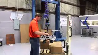 Compact Adjustable Vacuum Gripper for 95lb Boxes