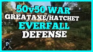 New World 50v50 War - Everfall: Defense