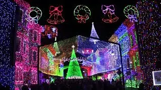 Osborne Spectacle of Dancing Lights 2013 walk through at Walt Disney World