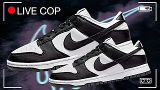 LIVE COP RESTOCK PANDA NIKE DUNK LOW