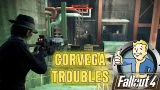 Fallout 4 &ndash; Corvega Assembly Plant | Raider Trouble & MILA Setup!