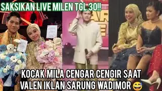 NGAKAK POOLL MILA MODE LEDEKIN VALEN SAAT IKLAN SARUNG WADIMOR😅 HIBURAN BANGET TUKIMIL