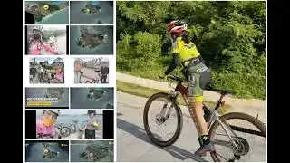 500KM in 10 Days Father-Daughter Ultimate Challenge Bike Ride (Compilation)