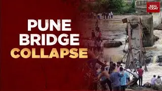 Tragedy In Pune: Old Iron Bridge Collapse Claims 4 Lives, Injures Dozens | Pune Bridge Collapse News