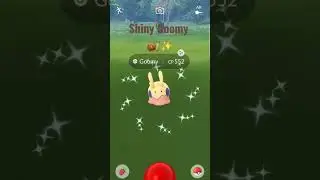 Shiny Goomy as GBL reward in Pok&eacute;mon Go!🐌✨️ #shiny #rare #gobattleleague (👍& Subscribe for more!)
