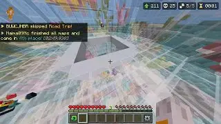 Minecraft the Hive dropper speedrun