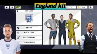 How to get Official kit of England in Dream League Soccer 21 || England kit in dls ||