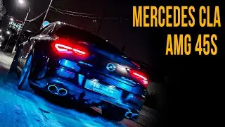 РАЗРЫВНОЙ ВЫХЛОП на MERCEDES CLA 45S AMG