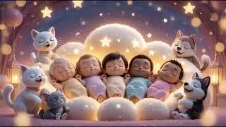 Baby Dream Nightful Tune 🌙💤 Soft Animal Bedtime Serenity (3 Hours)