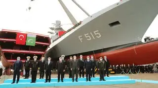 Erdogan launches welding of 3rd MILGEM corvette for Pakistan Navy | VNS Live