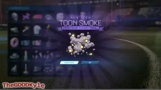 Rocket League: New Very Rare Boost Trail- Toon Smoke