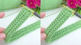 Wonderful ~Minimal Tunisian Crochet &ndash; Bag Strap & Headband