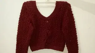 Woolen blouse/ jali wala blouse/ for ladies