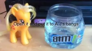 Styling Pony's Hair (Applejack)