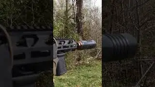 Suppressed AB A10 Warthog slinging lead #foryou #viralvideo #morelikes #review